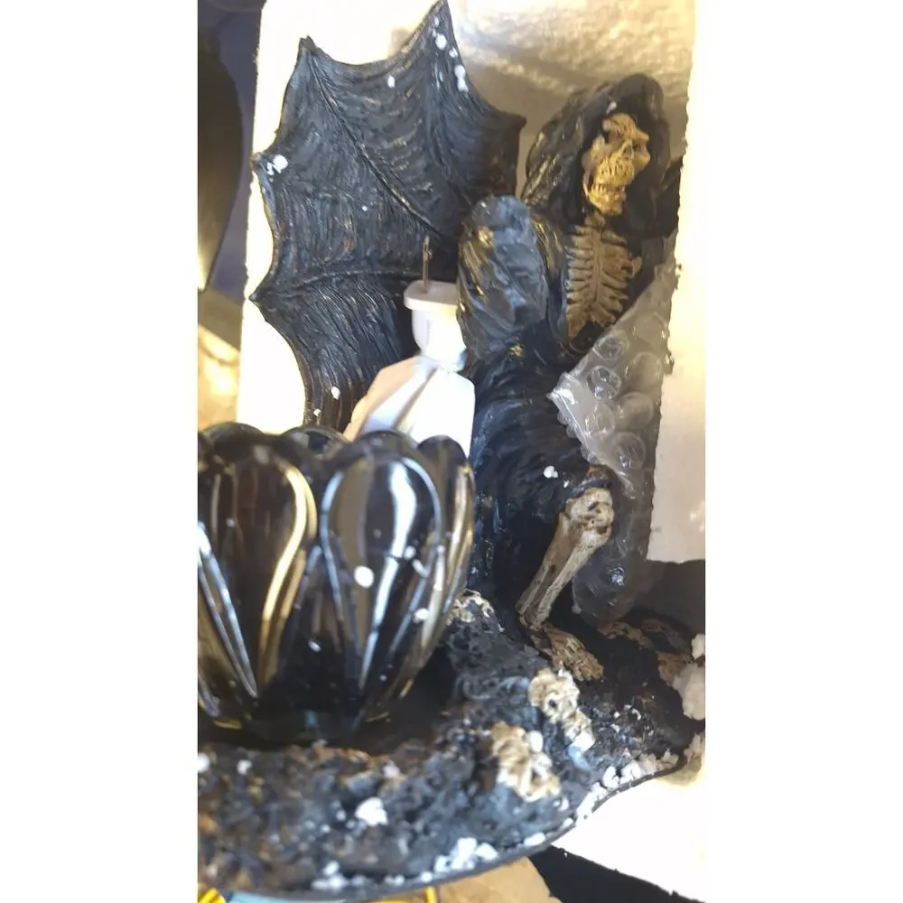 Skeleton Gothic Grim Reaper Scent Oil/Wax Black Electric Warmer